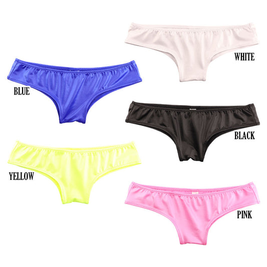 La Paum Low-Rise Hot Pants Lingerie (123015) Made with Glossy Super Wet Fabric for a Beautiful Silhouette