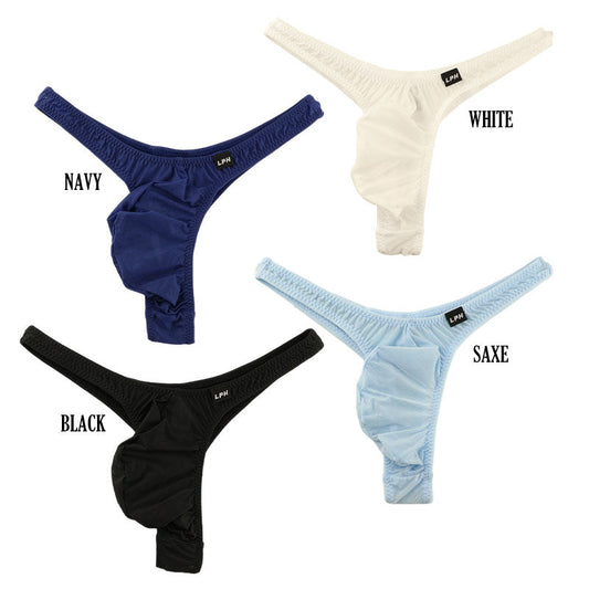 Men's GUS fabric front pouch style T-back bikini 620090