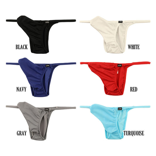 Men's Soft and Moist MFS Fabric Micro Thong Bikini with Secure Holes (Product Code: 622068)
