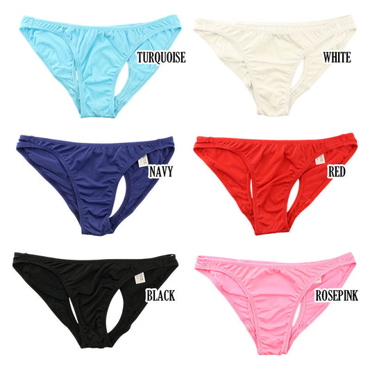 Unisex MFS fabric sexy bikini fully visible O-back shorts 819035