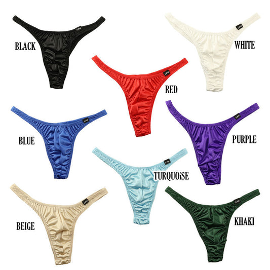 Men's Felica Fabric Simple Design T-Back Bikini 616021
