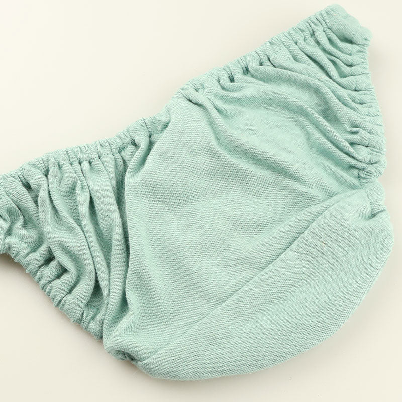 Petit Mignon Cotton Fabric Crinkled Scanty Elastic Pants 112043