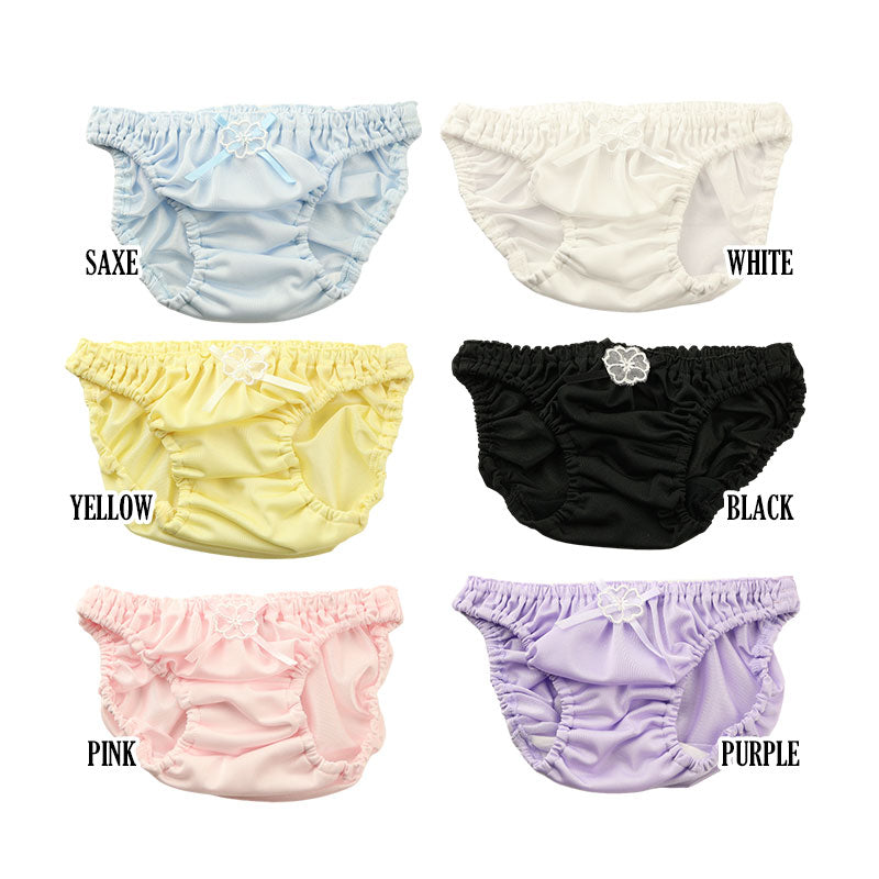 Petit Mignon Soaris Fabric In-Rubber Scanty Full Back Lolita Pants 113051
