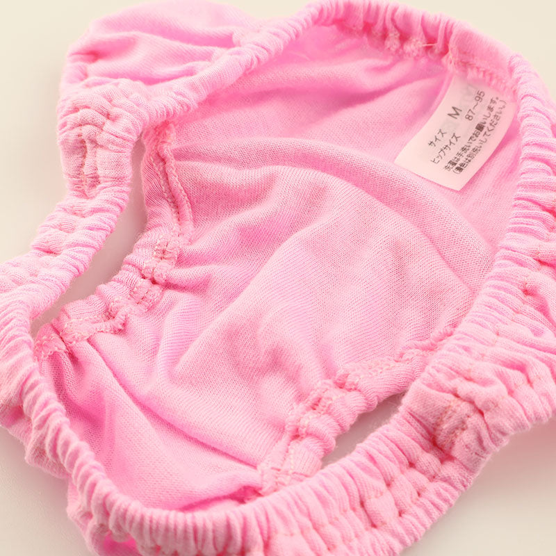 プチミニョン 昔ながらのデザインを残した スキャンティ コットンフルバック 113090