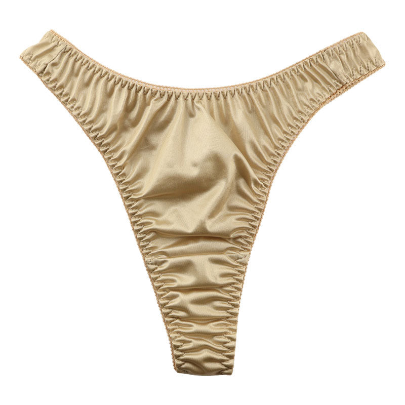 La Paume Felica Fabric Simple Design T-back Shorts 114071