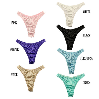 La Paume Felica Fabric Simple Design T-back Shorts 114071