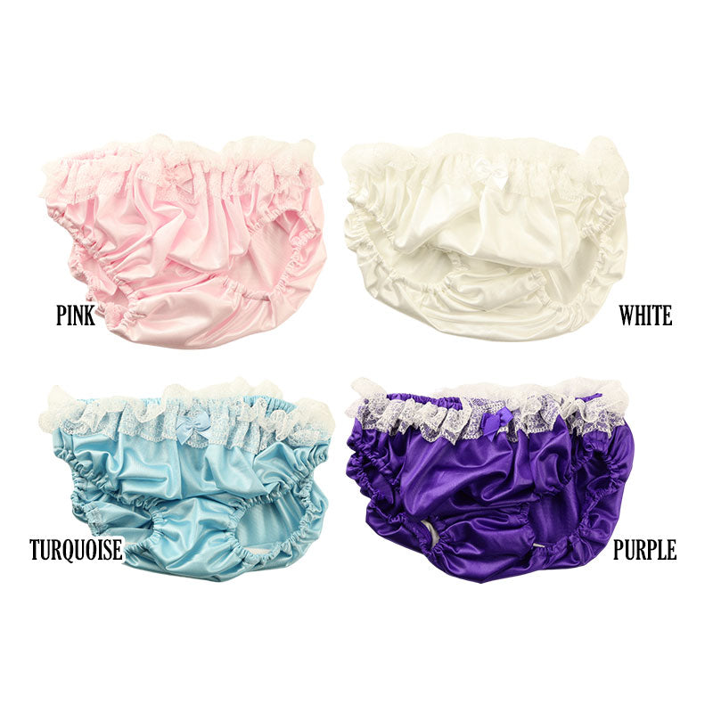 【OUTLET】プチミニョン フェリカ生地 インゴム スキャンティ フルバック ロリータパンツ 115017