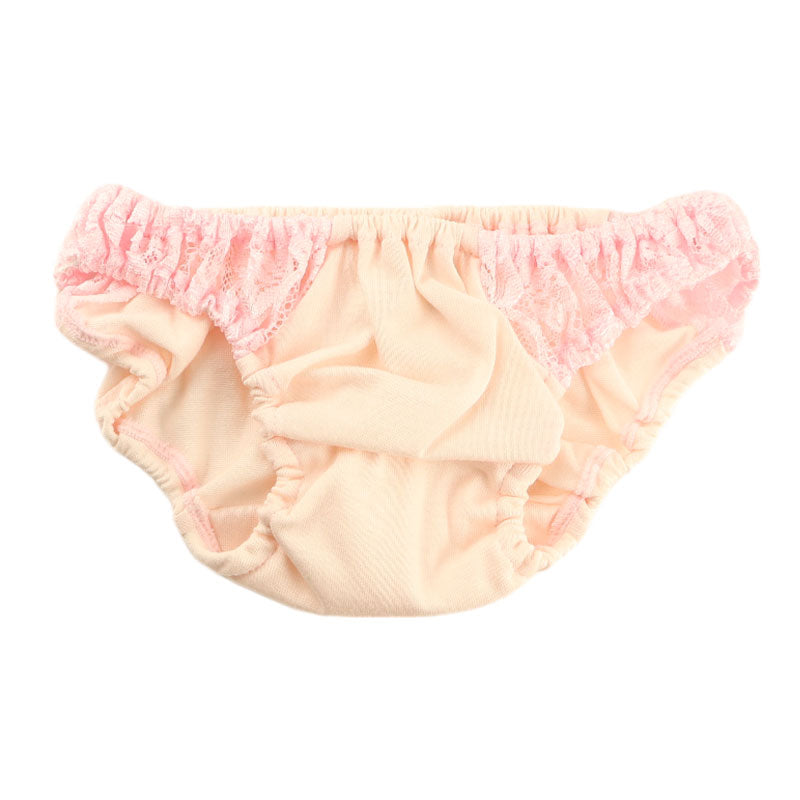 Petit Mignon Cotton Fabric Crinkled Scanty Elastic Pants 115043