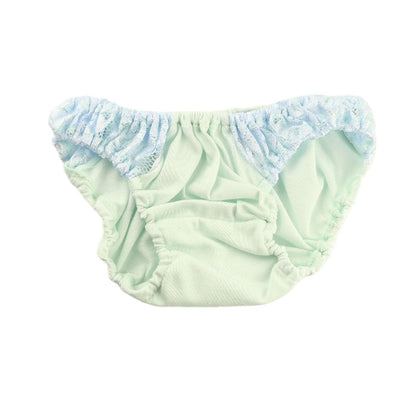 Petit Mignon Cotton Fabric Crinkled Scanty Elastic Pants 115043