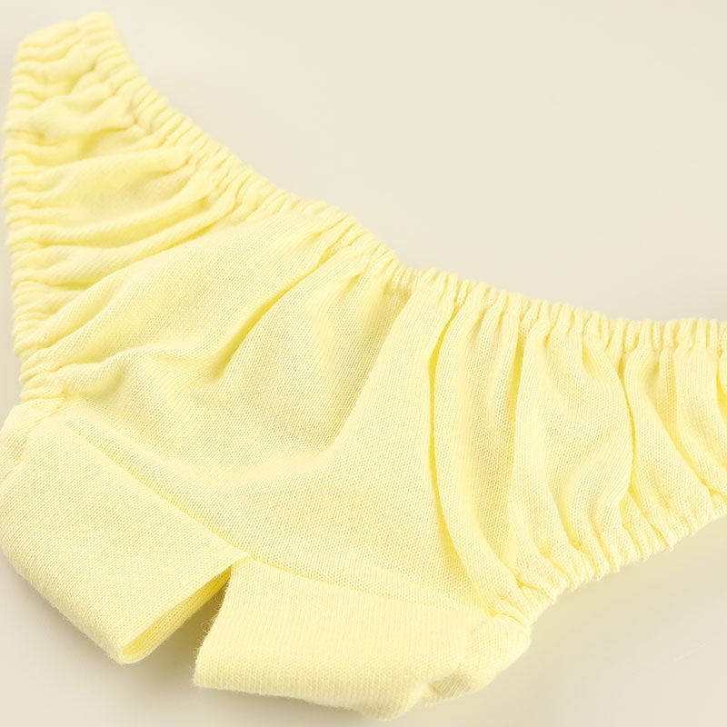【OUTLET】プチミニョン コットン生地 オープンクロッチ スキャンティ インゴム フルバック 115051
