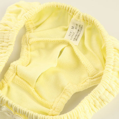 【OUTLET】プチミニョン コットン生地 オープンクロッチ スキャンティ インゴム フルバック 115051
