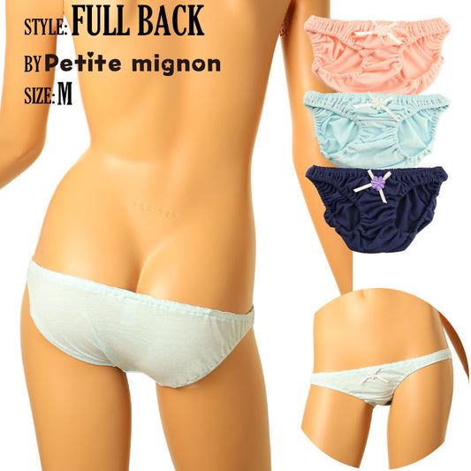 [OUTLET] Petit Mignon Cotton Fabric, Small Appearance, Crinkled, Full Back, In-Gom, 115053