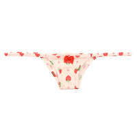 ラ・ポーム ハーフバックショーツ ハイパーローライズ コットン 極小 イチゴ柄 115062