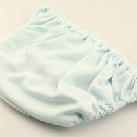 La Paum 100% Cotton Full-Back Shorts, Small, Ruffled Waist, Scanty, 116041