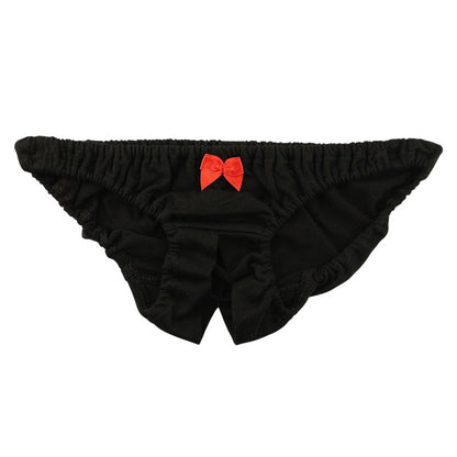 Petit Mignon - Small and Cute Scrunchie Scanty - Crotchless Full Back made with soft cotton fabric 116043