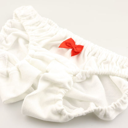 Petit Mignon - Small and Cute Scrunchie Scanty - Crotchless Full Back made with soft cotton fabric 116043