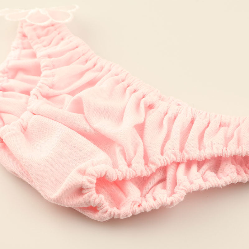 プチミニョン 肌にやさしいコットン インゴム 小さめ ローライズ フルバック 116045