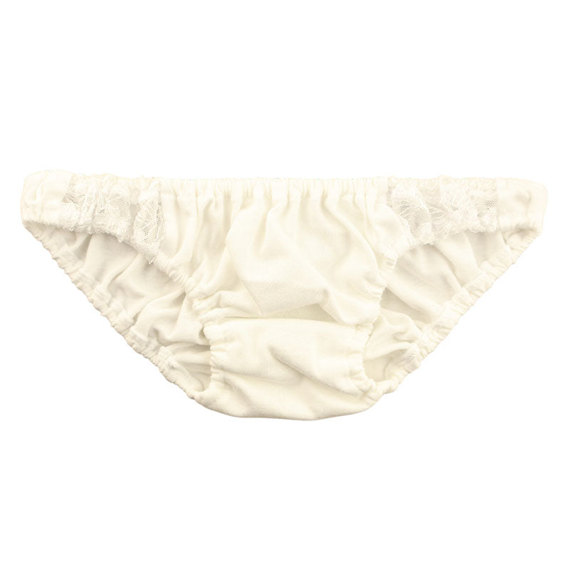 プチミニョン コットン生地 フルバックショーツ インゴムタイプ クシュクシュ見た目 ローライズ 117092