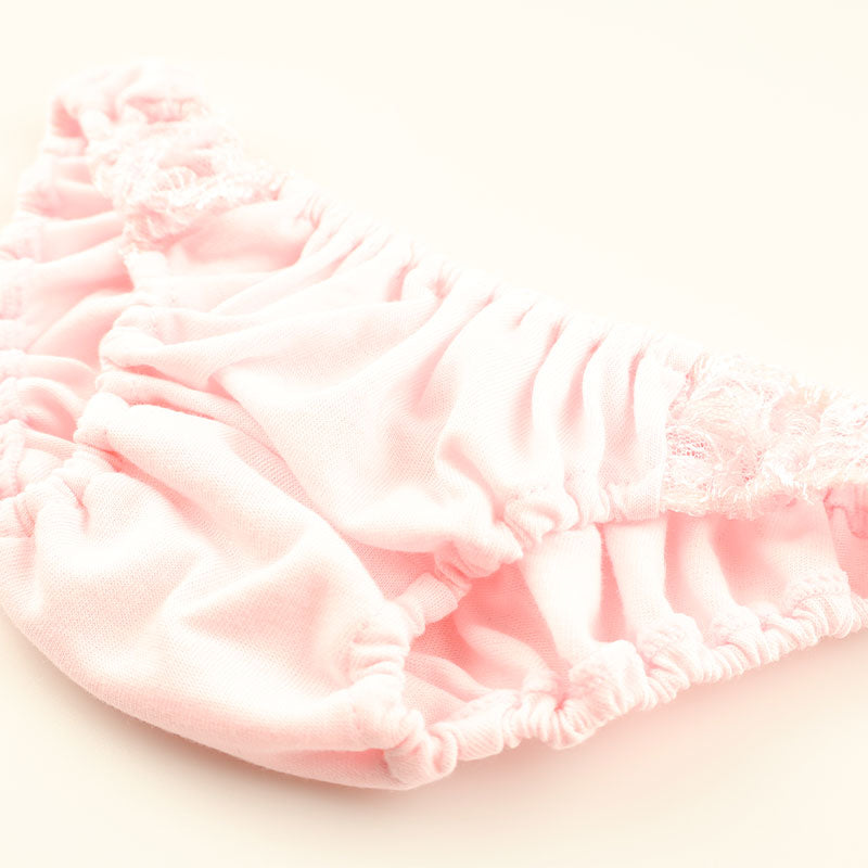 プチミニョン コットン生地 フルバックショーツ インゴムタイプ クシュクシュ見た目 ローライズ 117092