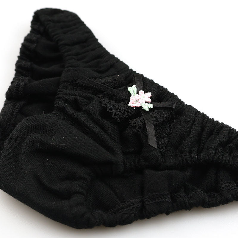 Petit Mignon Scrunchy Scanty Small and Cute Full Back with Soft Cotton Fabric 117095