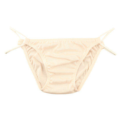 La Paume - Lightweight cotton that melts into your skin - Mercerized x 2-loop elastic low rise full back shorts 118188