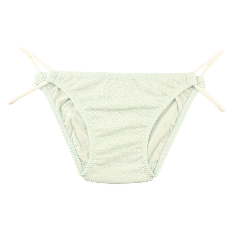 La Paume - Lightweight cotton that melts into your skin - Mercerized x 2-loop elastic low rise full back shorts 118188