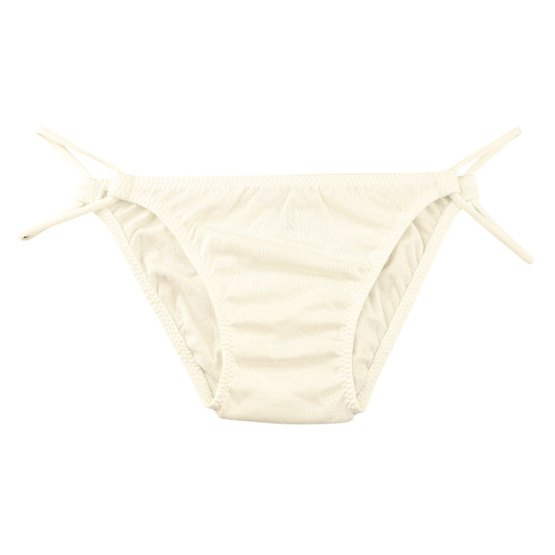 La Paume - Lightweight cotton that melts into your skin - Mercerized x 2-loop elastic low rise full back shorts 118188