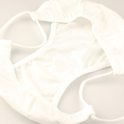 La Paume - Lightweight cotton that melts into your skin - Mercerized x 2-loop elastic low rise full back shorts 118188