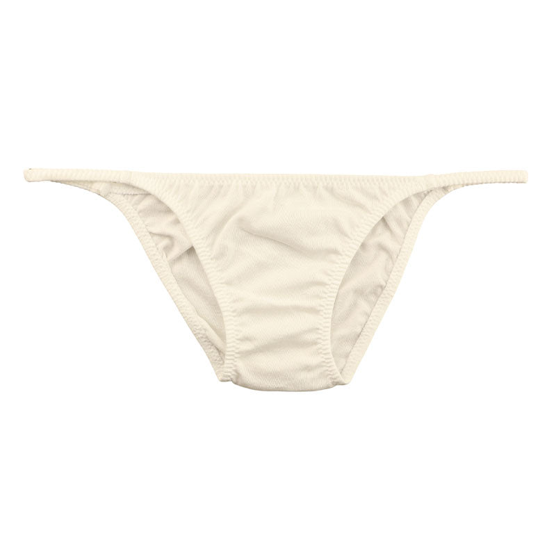 La Paum Cotton Fabric Simple Hyper Low Rise Full Back Shorts 118189