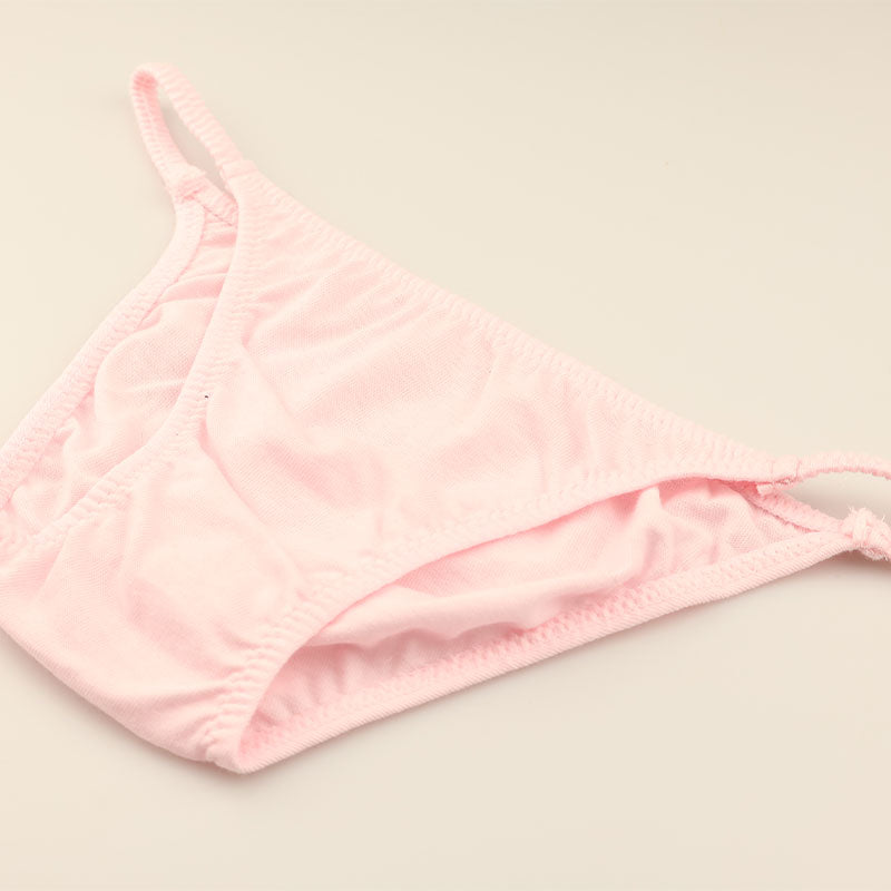 La Paum Cotton Fabric Simple Hyper Low Rise Full Back Shorts 118189