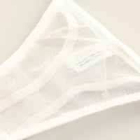 La Paum Sparkly Sparkle Half Fabric T-Back Panties, Low-Rise, 118194