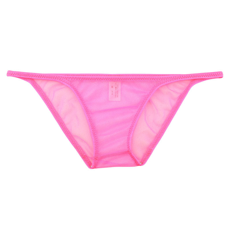 ラ・ポーム キラキラ輝く スパークハーフ生地 ハーフバックショーツ ローライズ仕様 118195