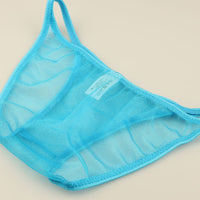 ラ・ポーム キラキラ輝く スパークハーフ生地 ハーフバックショーツ ローライズ仕様 118195