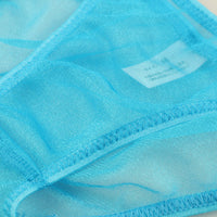 ラ・ポーム キラキラ輝く スパークハーフ生地 ハーフバックショーツ ローライズ仕様 118195