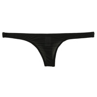 ラ・ポーム 極薄 クリア 極小Tバック 股上極浅タイプ GUS生地 タイト フィット感 119142