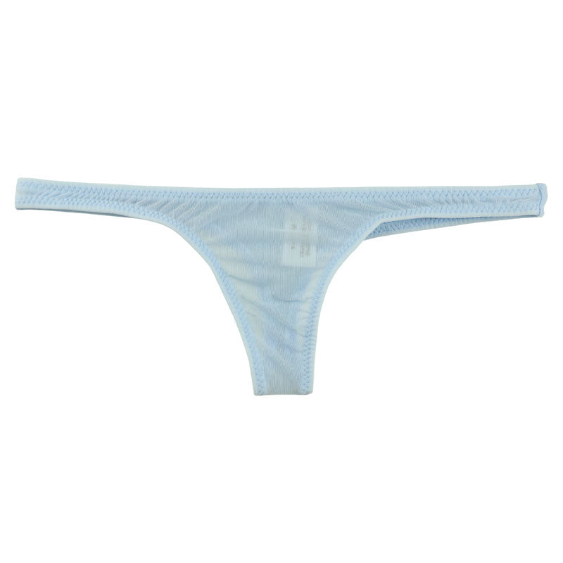 ラ・ポーム 極薄 クリア 極小Tバック 股上極浅タイプ GUS生地 タイト フィット感 119142