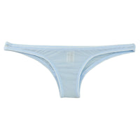 ラ・ポーム 極薄 クリア 極小ハーフバック 股上極浅タイプ GUS生地 タイト フィット感 119143