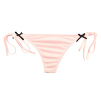 ラ・ポーム コットン生地 脇ヒモ 軽やかで柔らかい肌触り ローライズTバックショーツ 120036