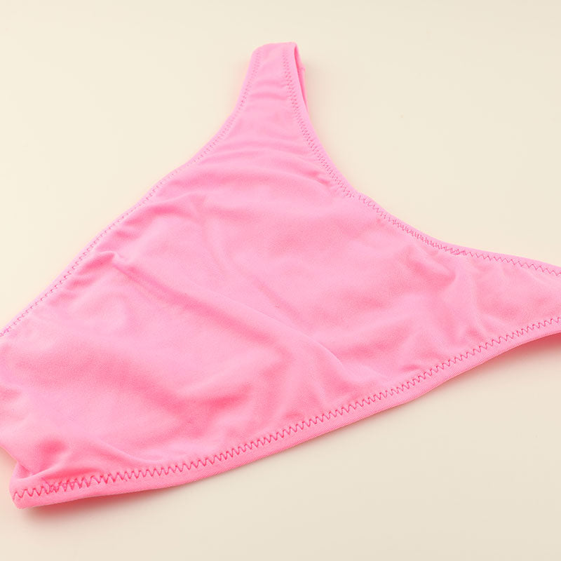 ラ・ポーム MFS生地 レディース ハーフバックショーツ シャーリング ゴム入り フィット感 121030