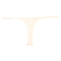 ラ・ポーム 伸縮GUS素材 セクシーTバックショーツ T字フロント×透け感デザイン 光沢感あるレディース下着 121033