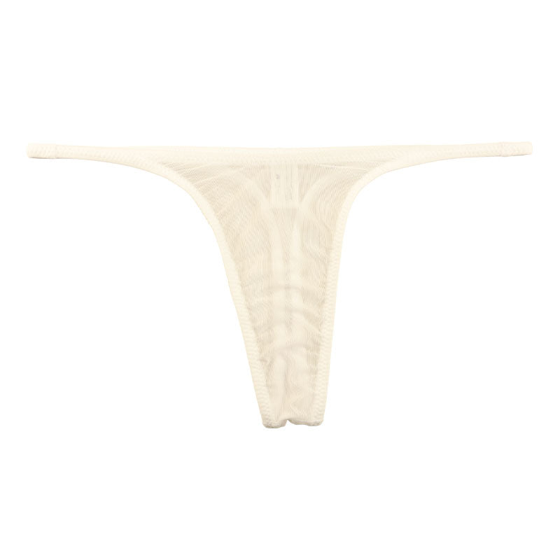 La Paum GUS Fabric T-Back Panties with Narrow Sides, High Leg, and a Soft, Smooth Feel (Product Code: 121040)