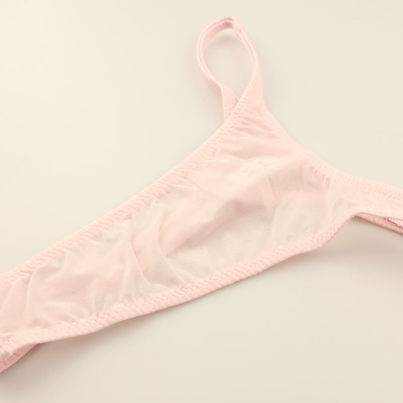 La Paum GUS Fabric T-Back Panties with Narrow Sides, High Leg, and a Soft, Smooth Feel (Product Code: 121040)