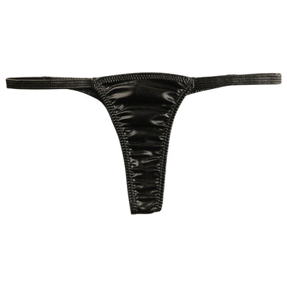 La Paume Metallic Fabric Stylish and sophisticated design T-back shorts 122011
