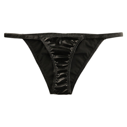 La Paume Metallic Fabric Stylish and sophisticated design Half-back shorts 122012