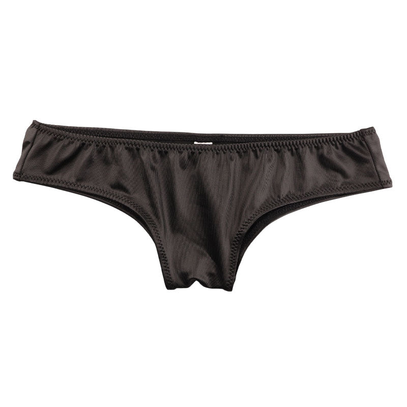 ラ・ポーム 光沢スーパーWET生地使用 美のシルエット ローライズホットパンツランジェリー 123015