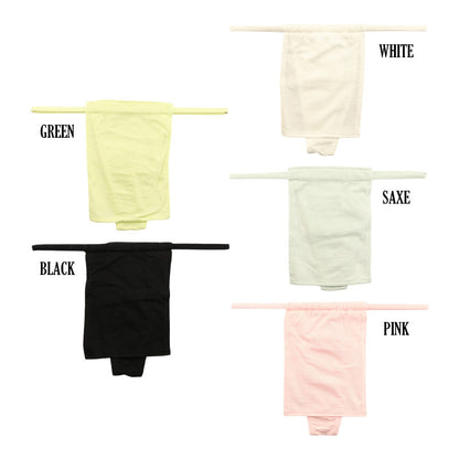 La-Pomme - Fundoshi T-back shorts made with comfortable, soft cotton fabric - 123017