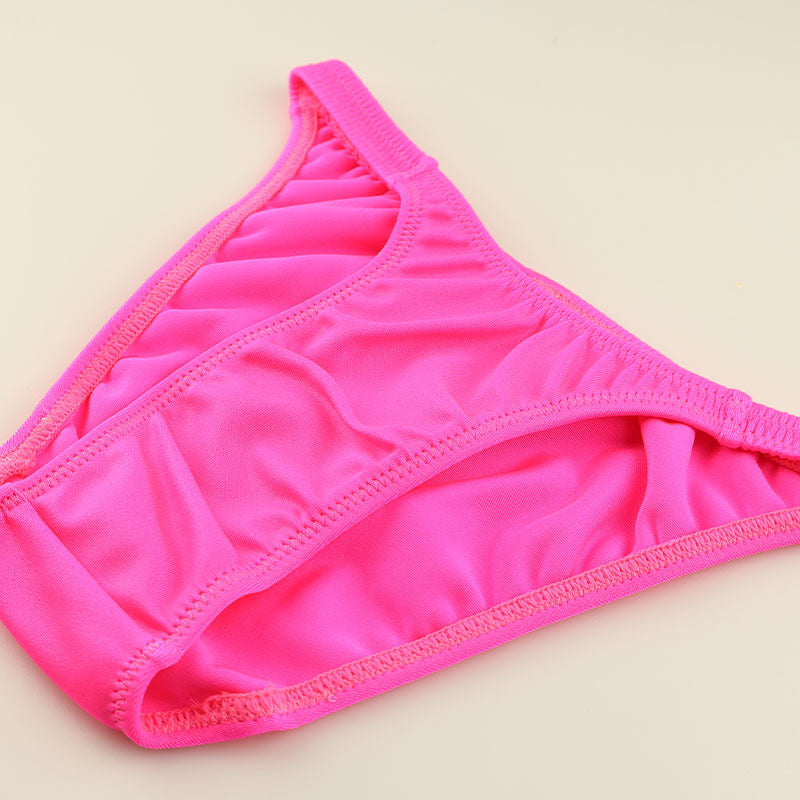 La Paum High-cut and shiny KTS material! Half-back shorts that accentuate a woman's charm 200003