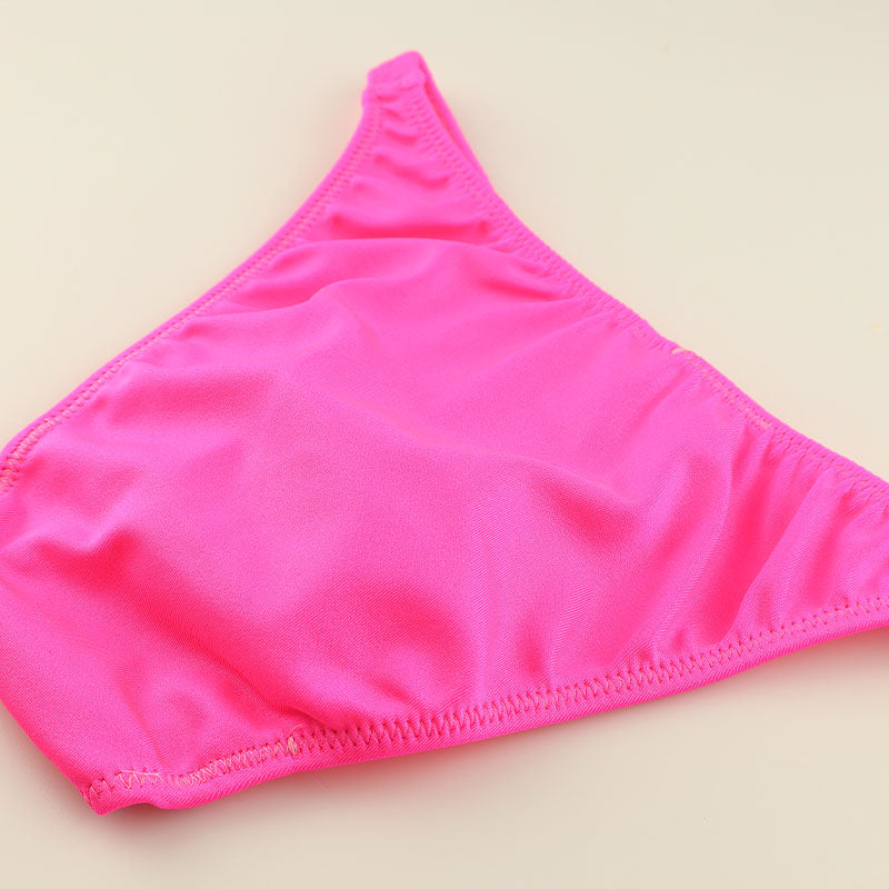 La Paum High-cut and shiny KTS material! Half-back shorts that accentuate a woman's charm 200003