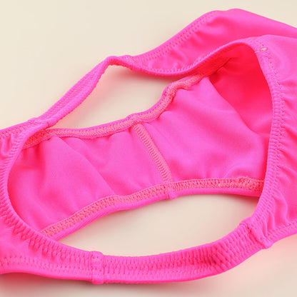 La Paum High-cut and shiny KTS material! Half-back shorts that accentuate a woman's charm 200003