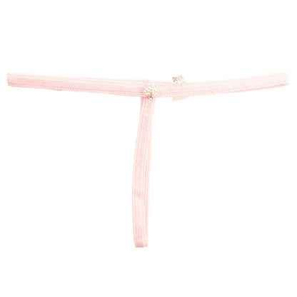 La-Pomme Pico Rubber Center Accessory T-Shaped G-String Shorts 215005